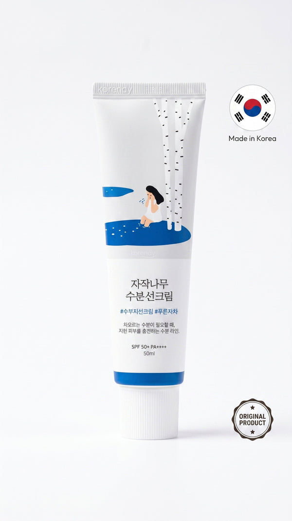 Round Lab - Birch Juice Sunscreen (Nemlendirici ve Leke Önleyici Huş Özlü Güneş Kremi) 50ml