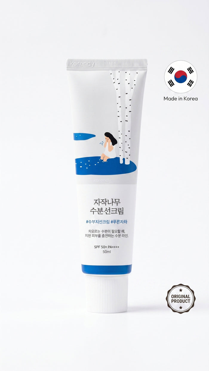 Round Lab - Birch Juice Sunscreen (Nemlendirici ve Leke Önleyici Huş Özlü Güneş Kremi) 50ml